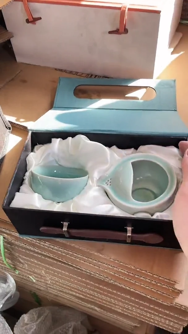 【闪购商品】带礼盒 特价 微瑕 慧仙青瓷