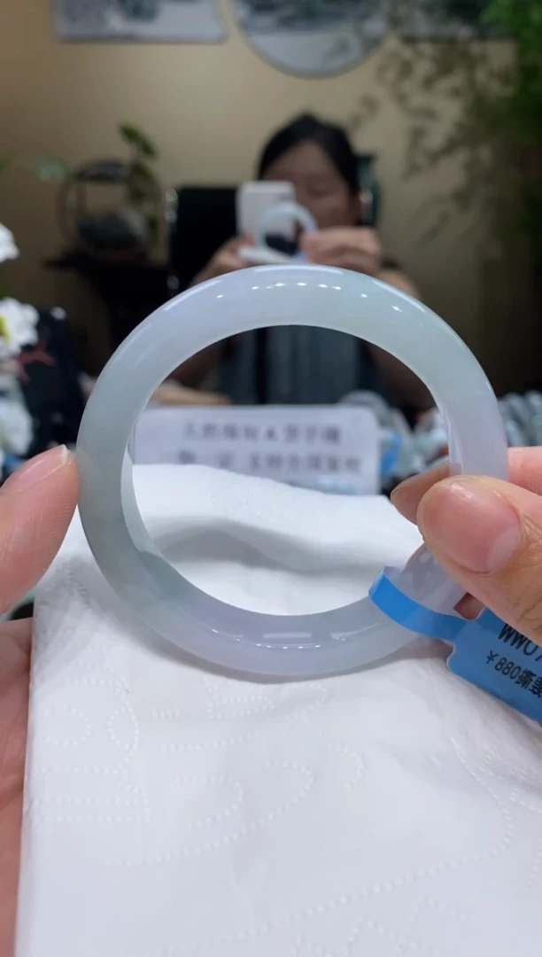 翡翠手镯未镶嵌翡翠56.8