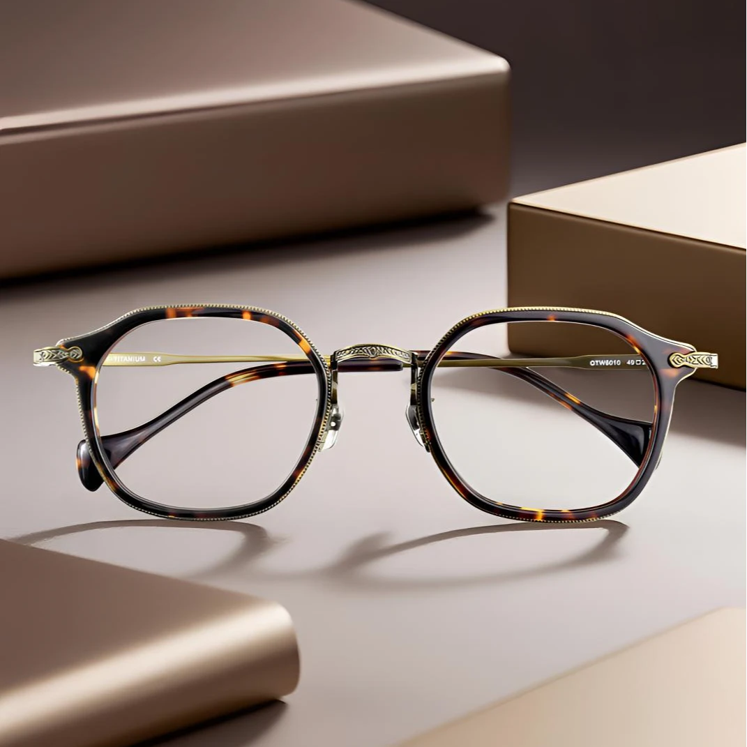 天青瑾制【云釉系列】设计师手作进眼镜框男女通用可配近视镜片镜框