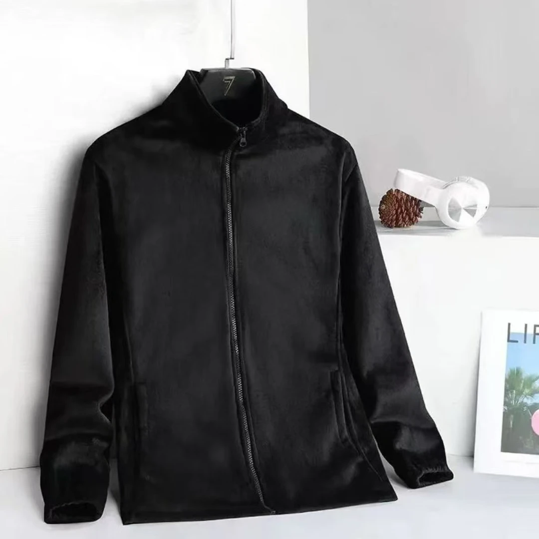 男女同款石墨烯银狐绒保暖外套1818