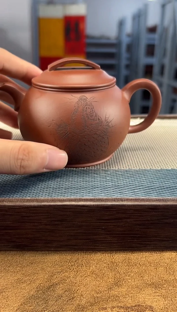 茶壶紫砂37宜兴紫砂180cc