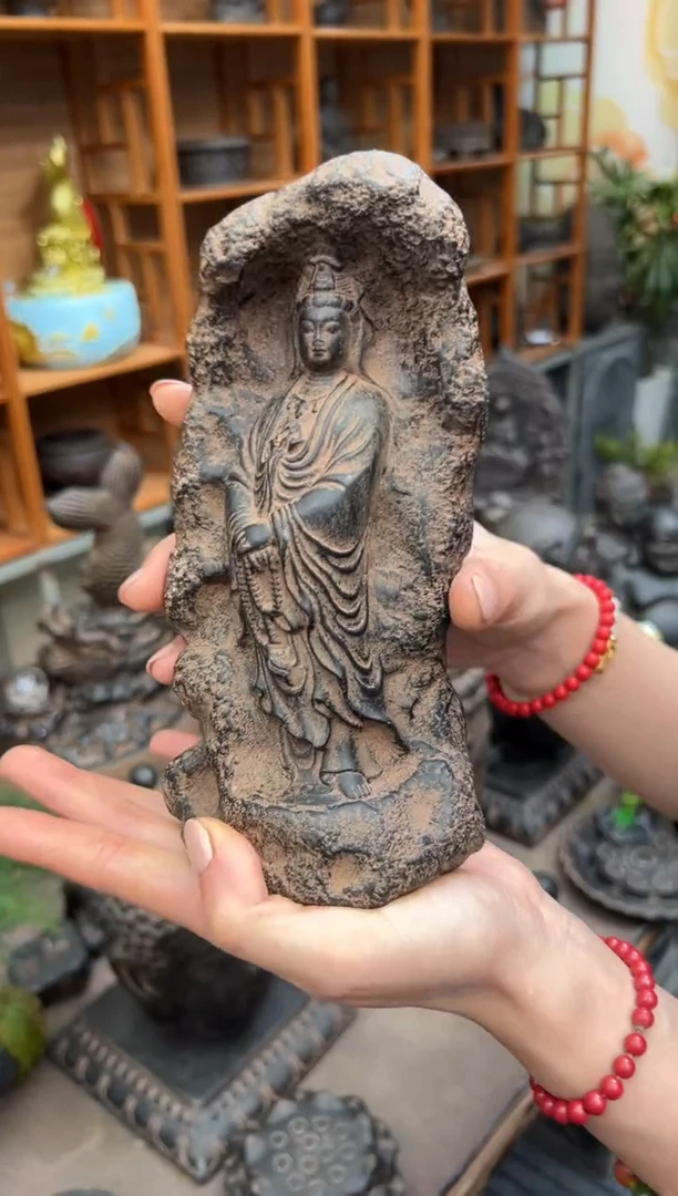 陶土【火山泥】普慈观音