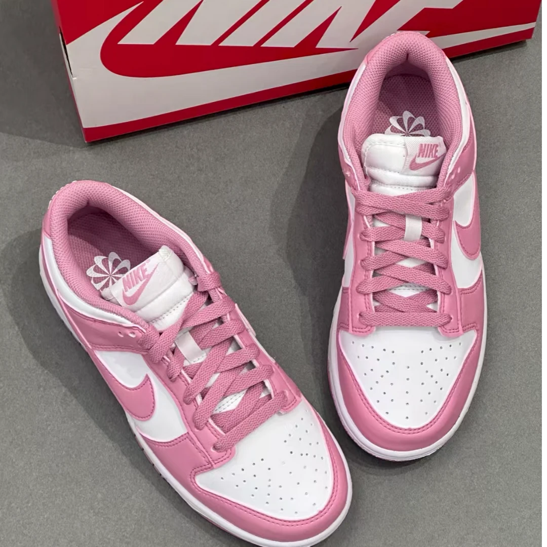 NIKE Dunk Low Next Nature 粉色 低帮休闲运动板鞋 官方正品