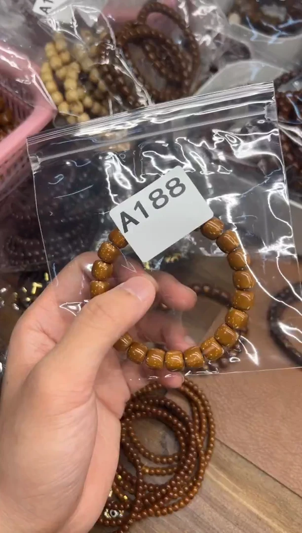 手串紫金鼠A188 卡10黄皮实心