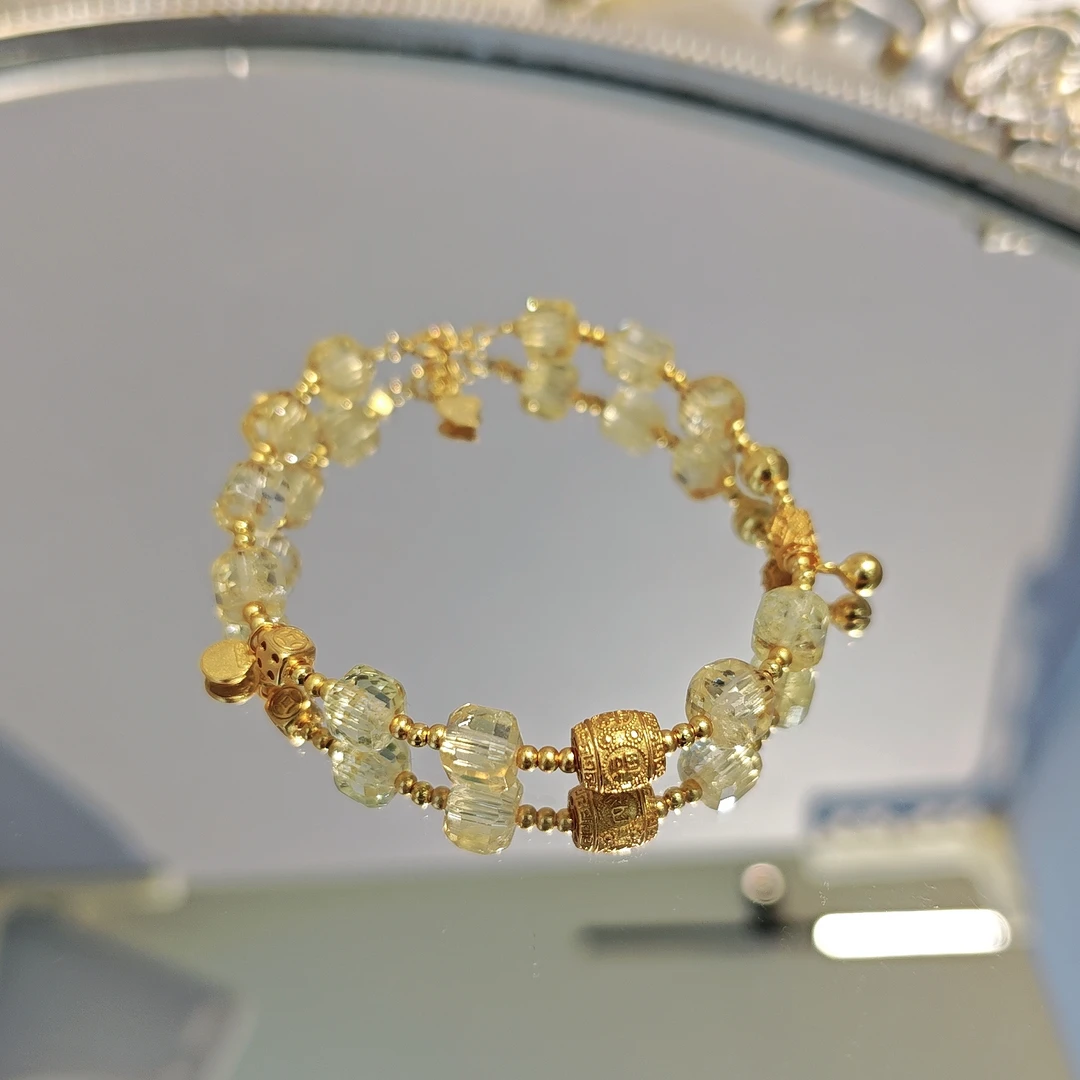 黄水晶手链 1925 多样性发一件