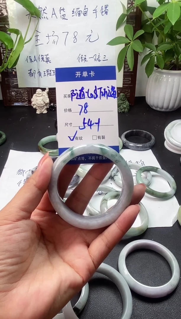 未镶嵌手镯翡翠随***遇翡翠手镯#8