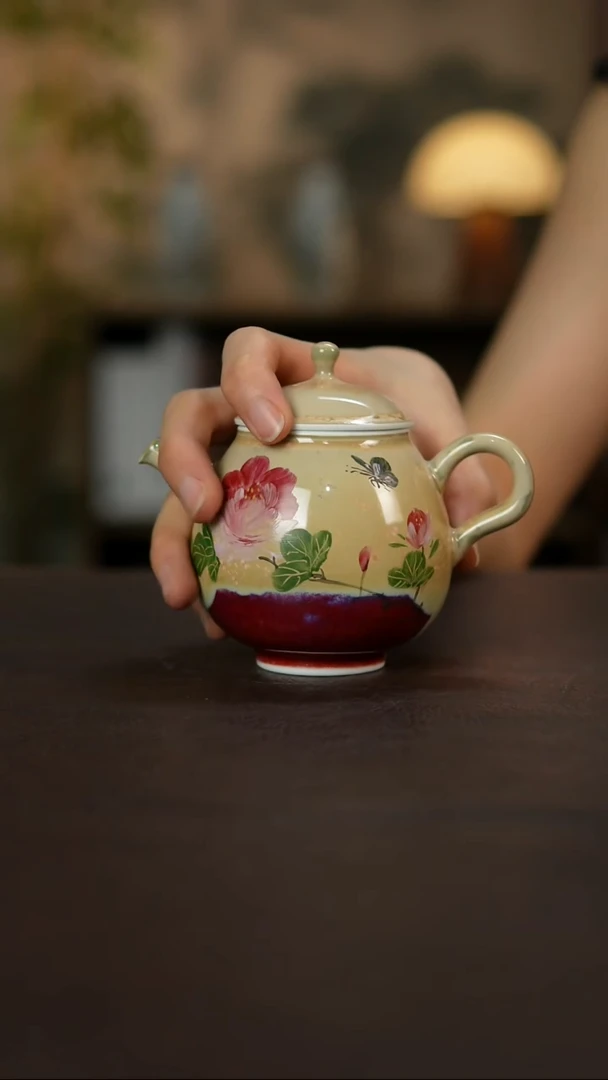 杯景德镇陶瓷杯碗柴烧多人