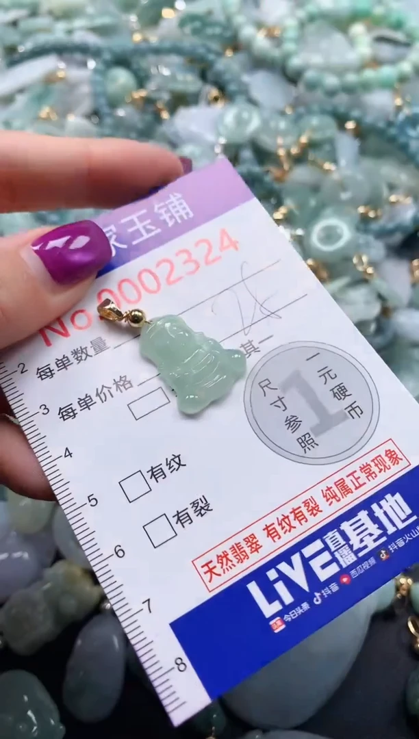 颈饰未镶嵌翡翠2324