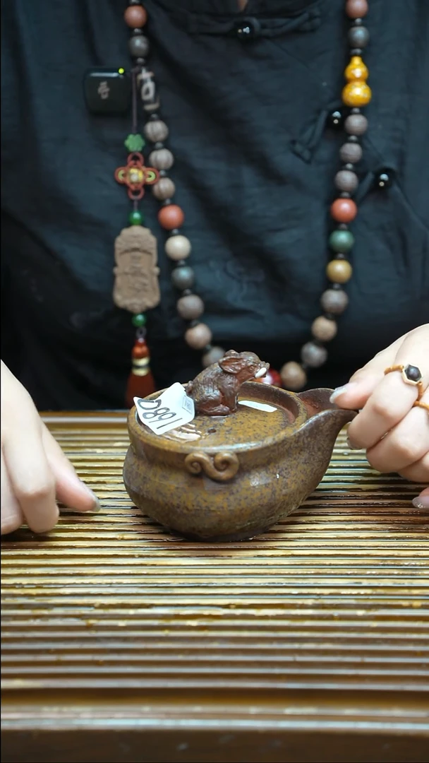 万古烧粗陶手工茶具