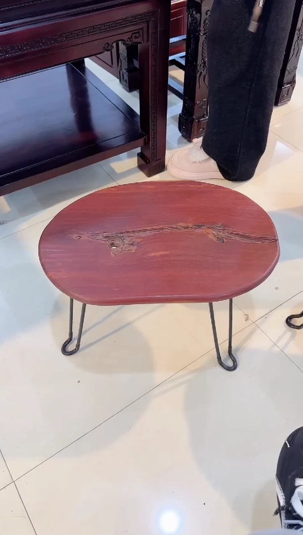 花梨木类家具金星折叠小桌板