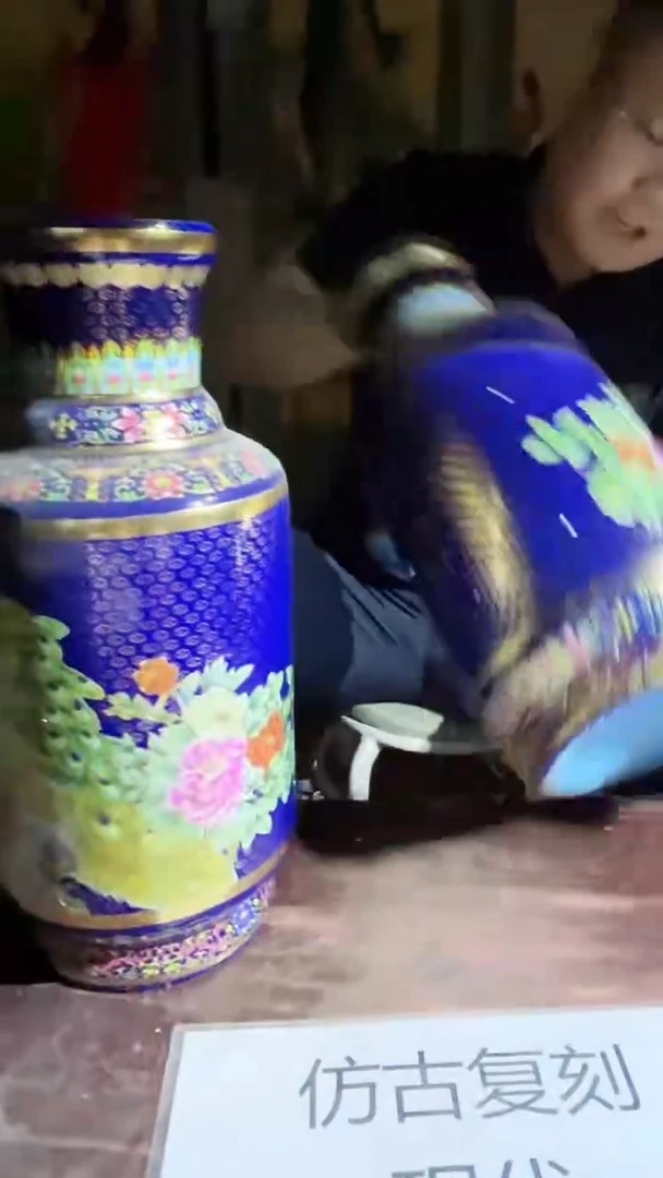 摆件景德镇陶瓷流水70