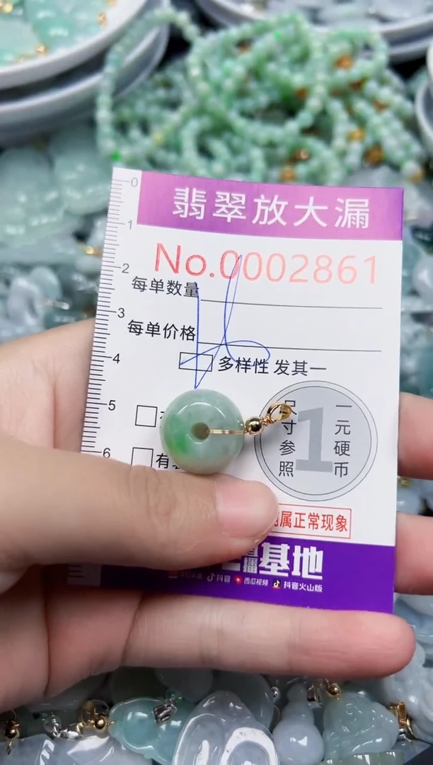 颈饰未镶嵌翡翠2861