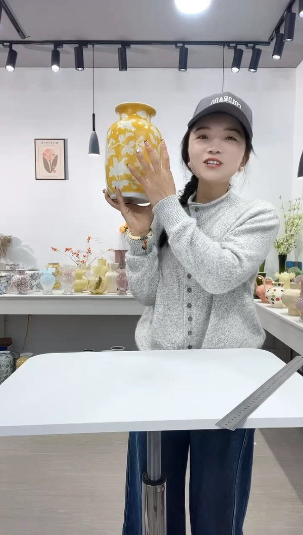 【闪购商品】陶瓷1号黄青花