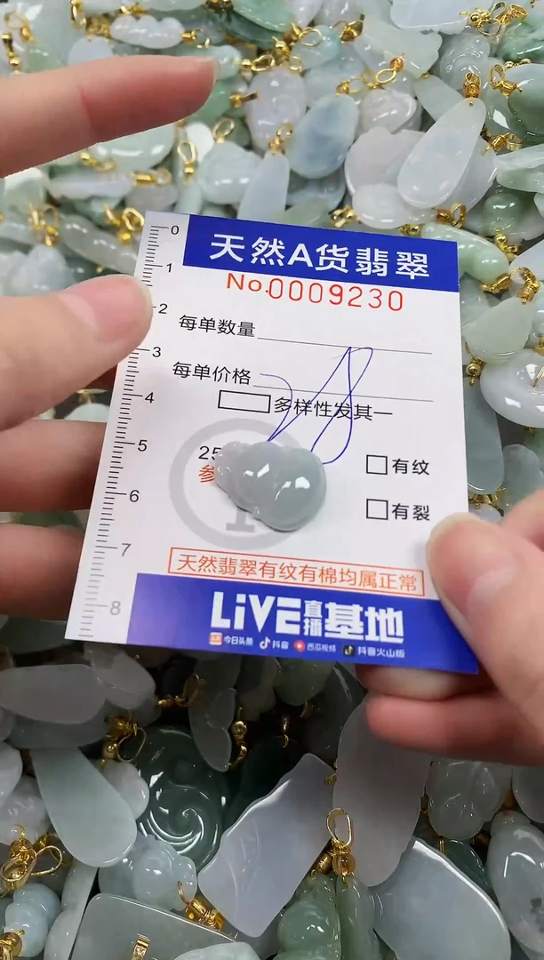 颈饰未镶嵌翡翠纯天然a货翡翠