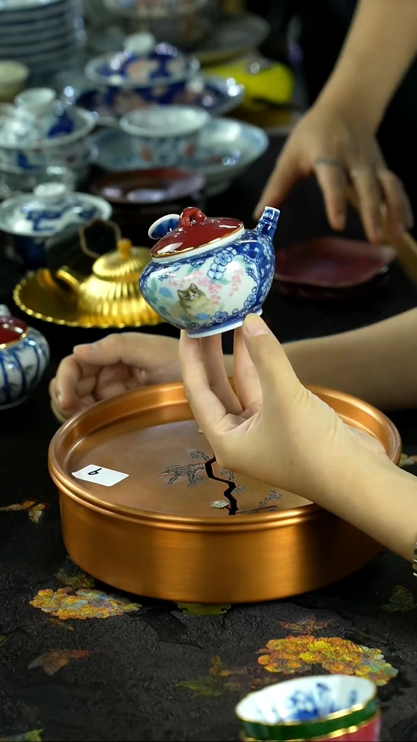 景德镇手绘瓷器放漏场