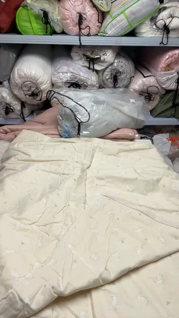 95%以上纱布夏被200*230 兔子