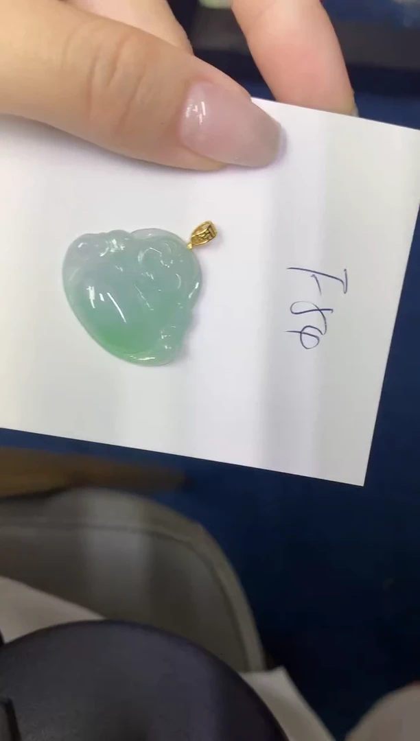 翡翠未镶嵌颈饰缅甸天然翡翠A货
