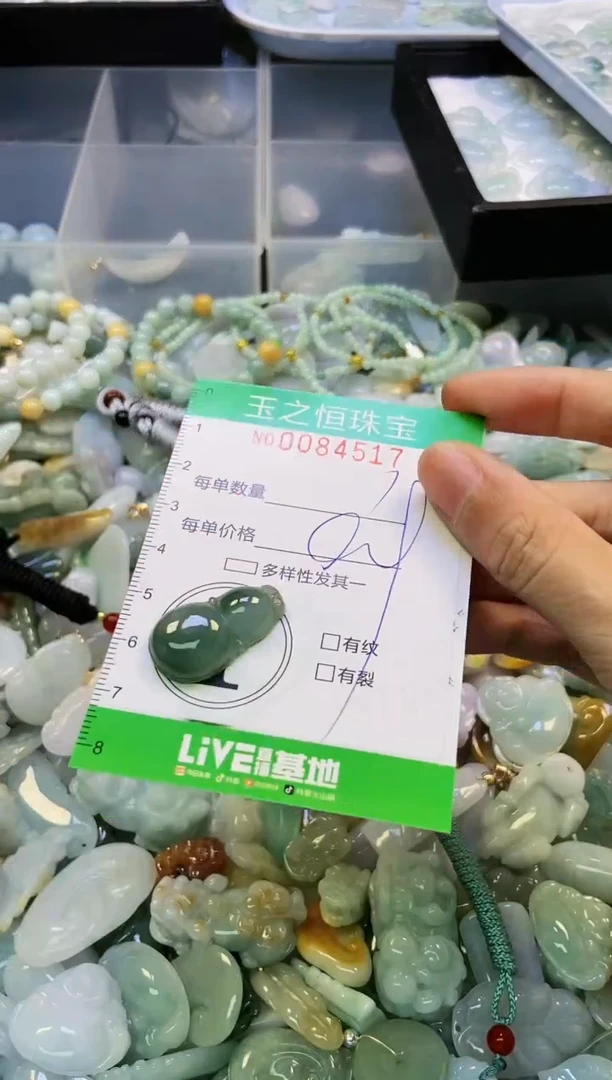 翡翠未镶嵌颈饰闪购0084517