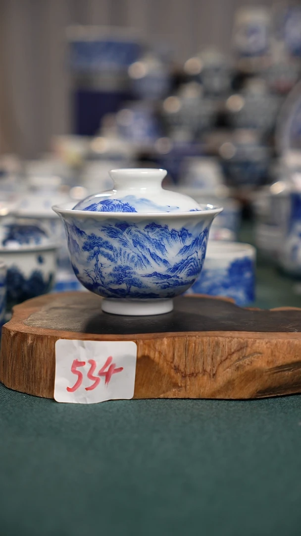 陶瓷534全手工手绘茶器