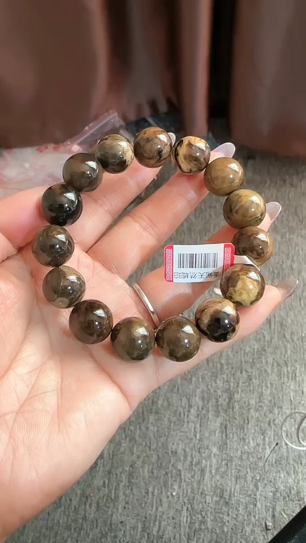 【闪购商品】琥珀手链未镶嵌规格15根珀手串#74