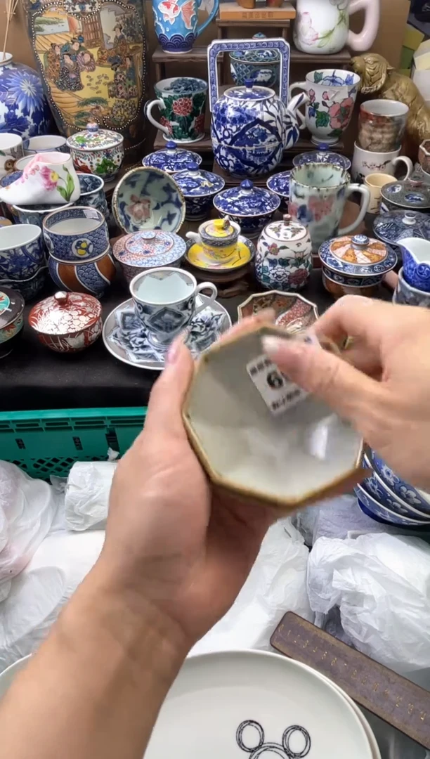 瓷片戏*人697号六六工艺品瓷器