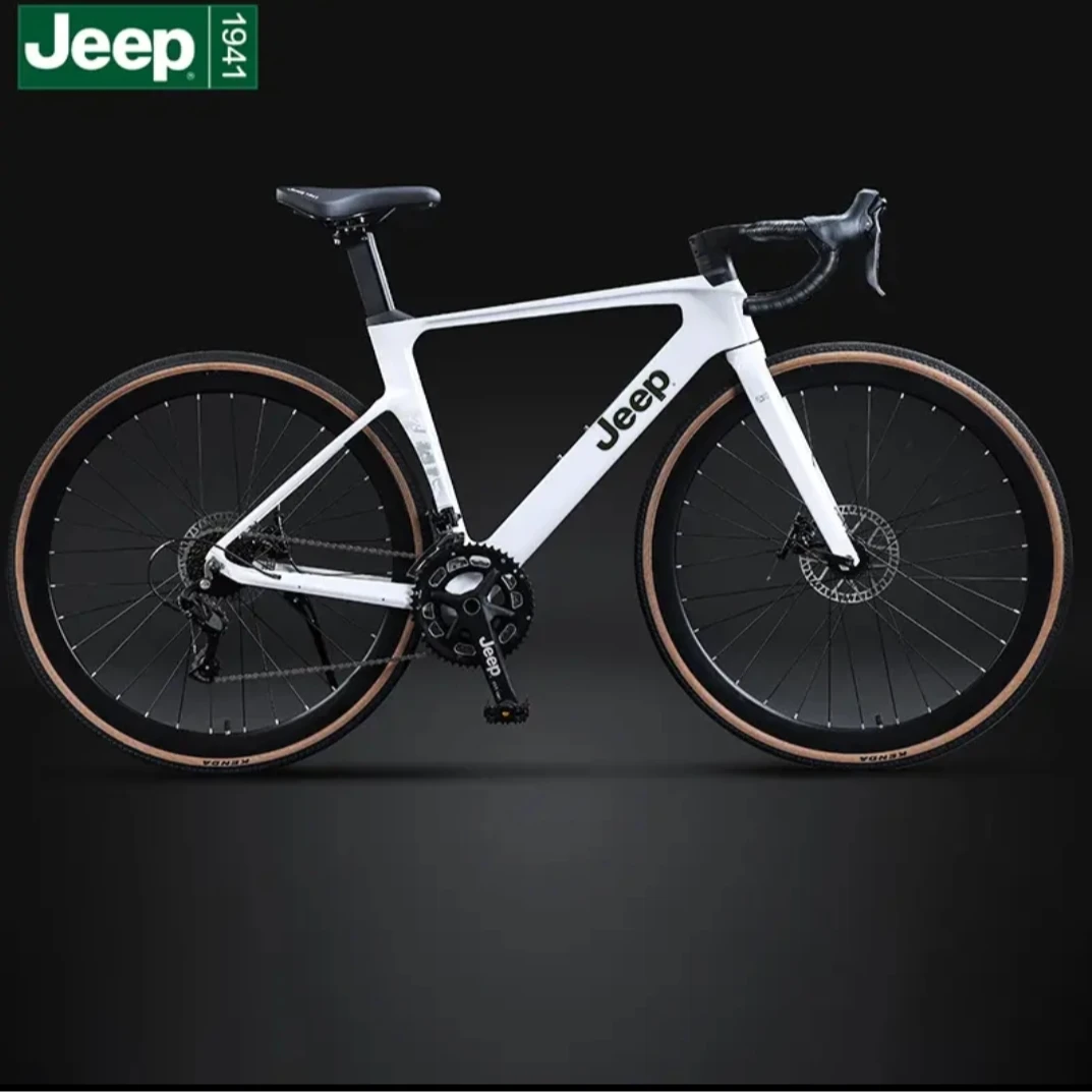 JEEP/吉普「破风」全隐藏内走线镁合金竞速公路车成人变速自行车
