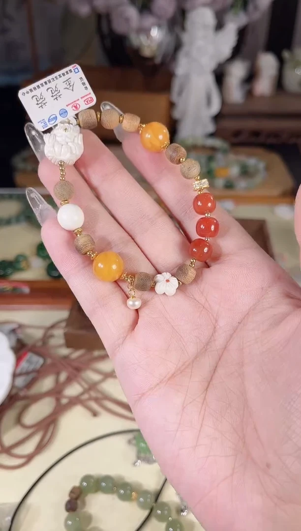 未镶嵌手链南红玛瑙多样性发货其一孤品默认微瑕