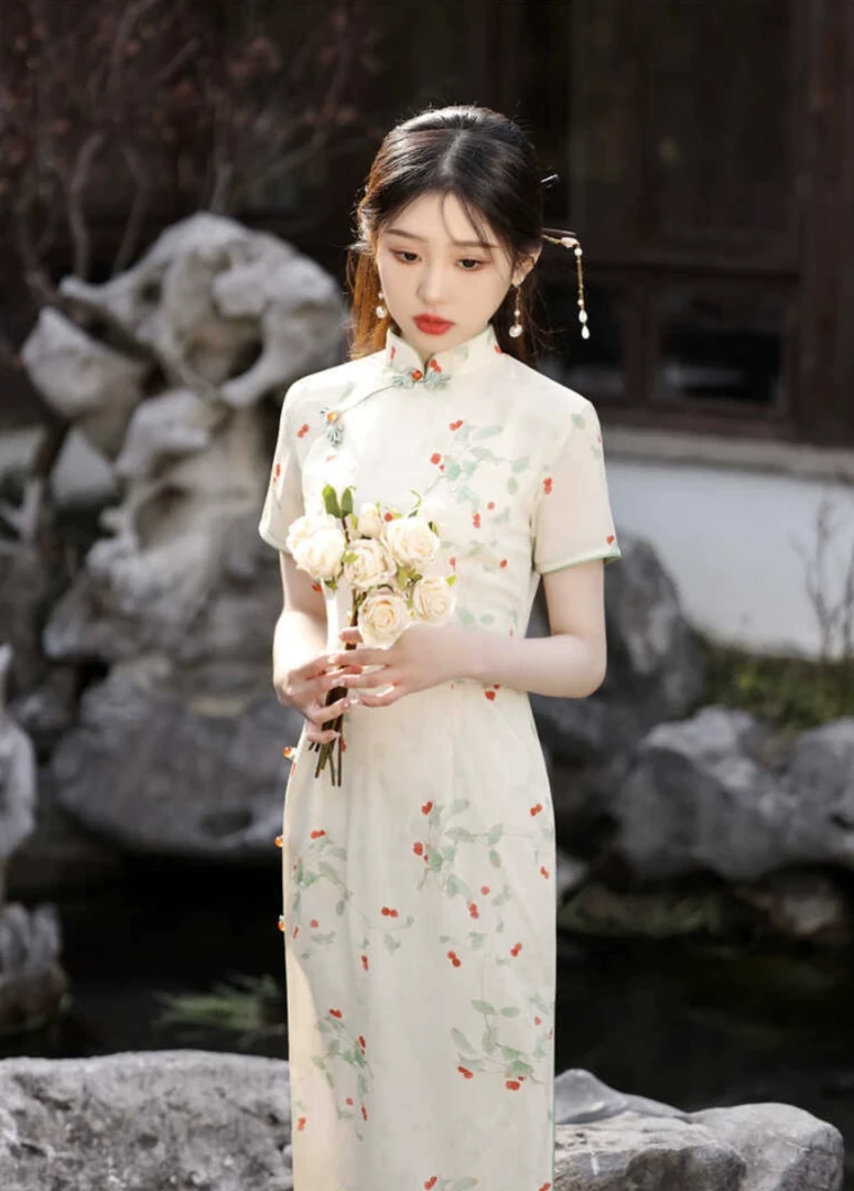 【南风】阿恩专属小个子夏季旗袍改良绝美气质年轻新中式显瘦超好看