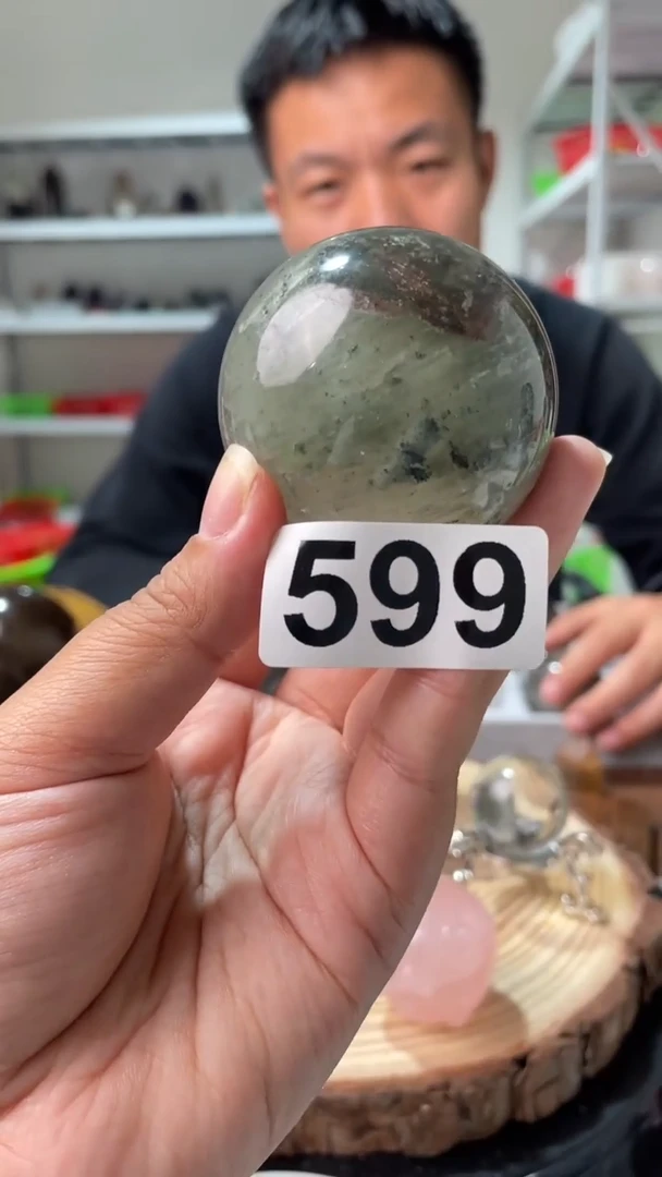 未镶嵌发晶大型摆件（非配饰）幽灵球599