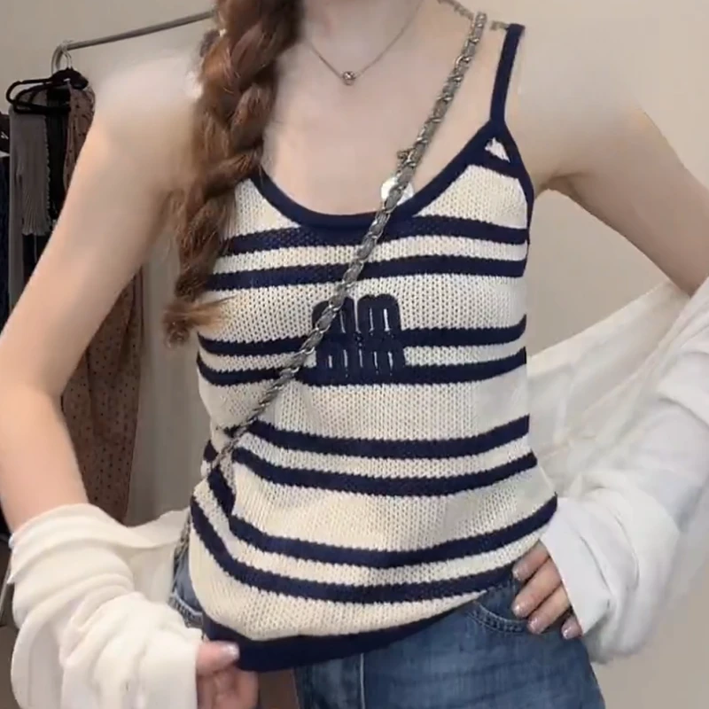 【 海盐特调】 2025新款夏季拼色韩系显瘦百搭背心LK2504648
