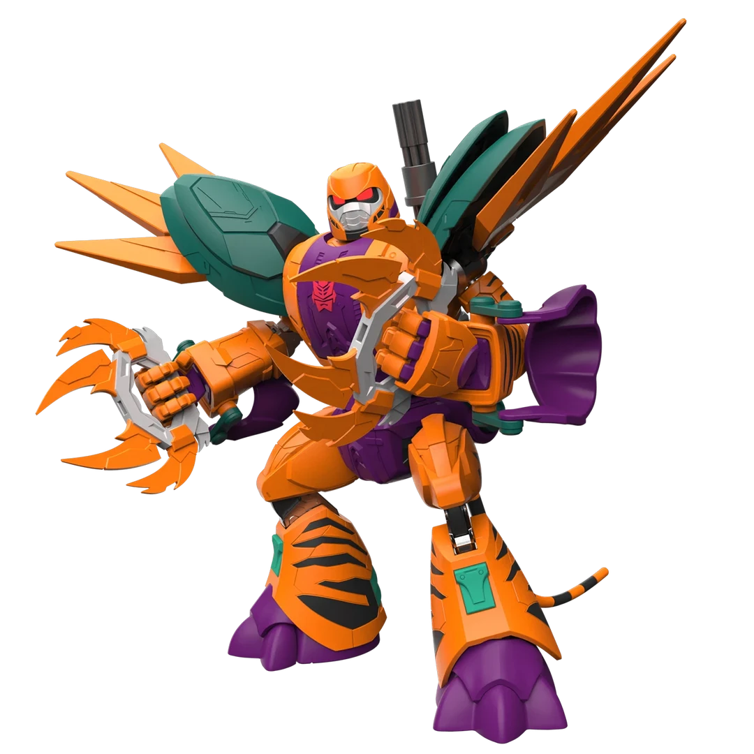 【bilibili预售】模动宇宙 百变机兽之洛洛历险记 猛虎王 成品模型