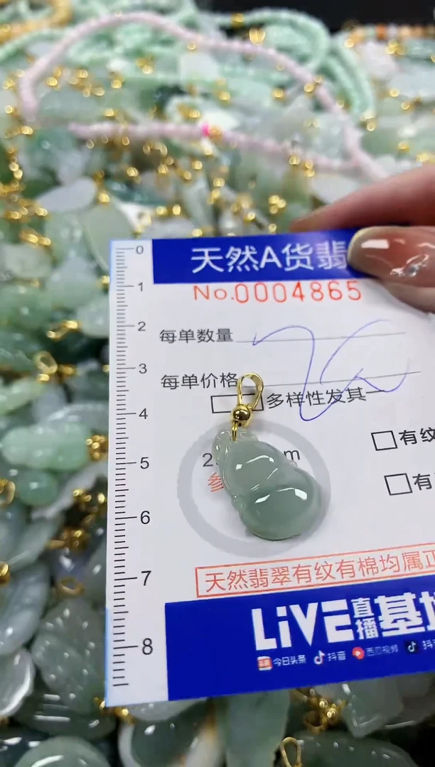 颈饰未镶嵌翡翠天然A货翡翠
