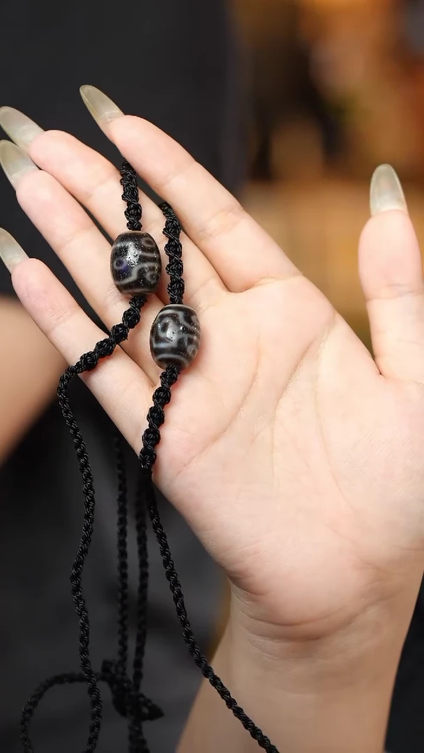 未镶嵌颈饰玛瑙/玉髓（覆膜）杵六项链多样性发其一