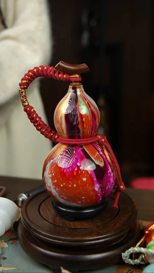 321号500ml左右非遗大漆酒葫芦