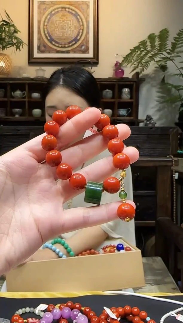 未镶嵌手链南红玛瑙手链