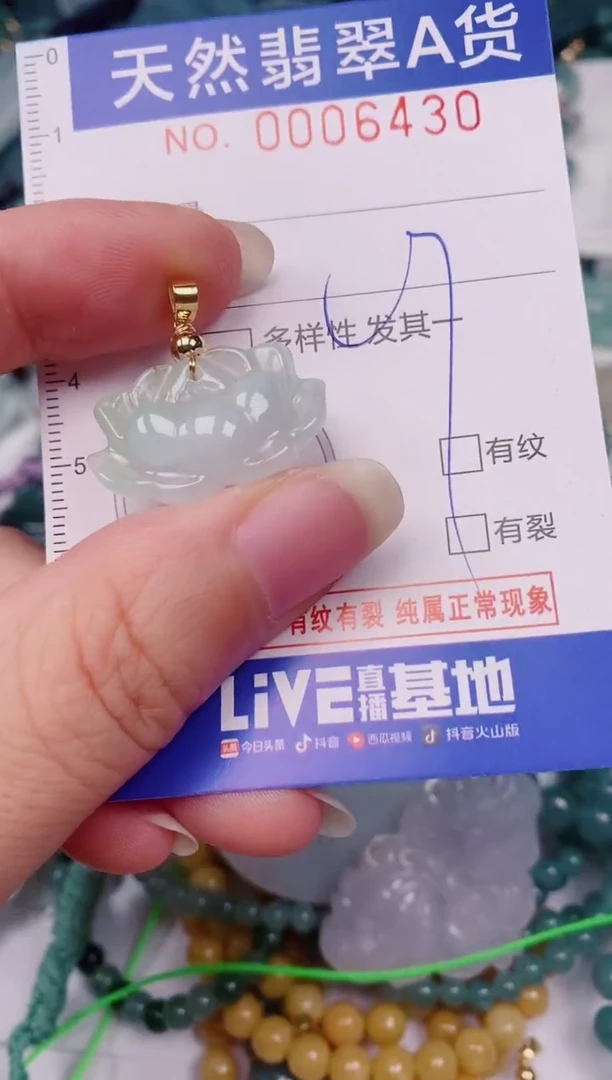 颈饰未镶嵌翡翠00006430