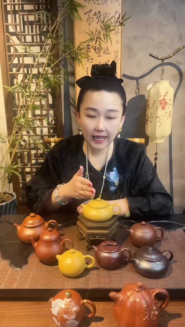 【闪购商品】紫砂茶壶黄金朱泥光器寒江