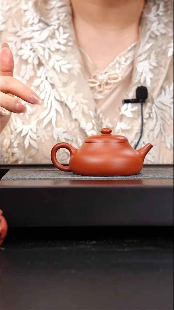 茶壶紫砂小煤窑朱泥静乐150cc许佰军