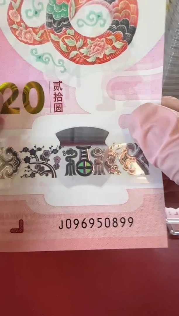 【闪购商品】塑料25蛇钞啊啊啊啊啊单张裸