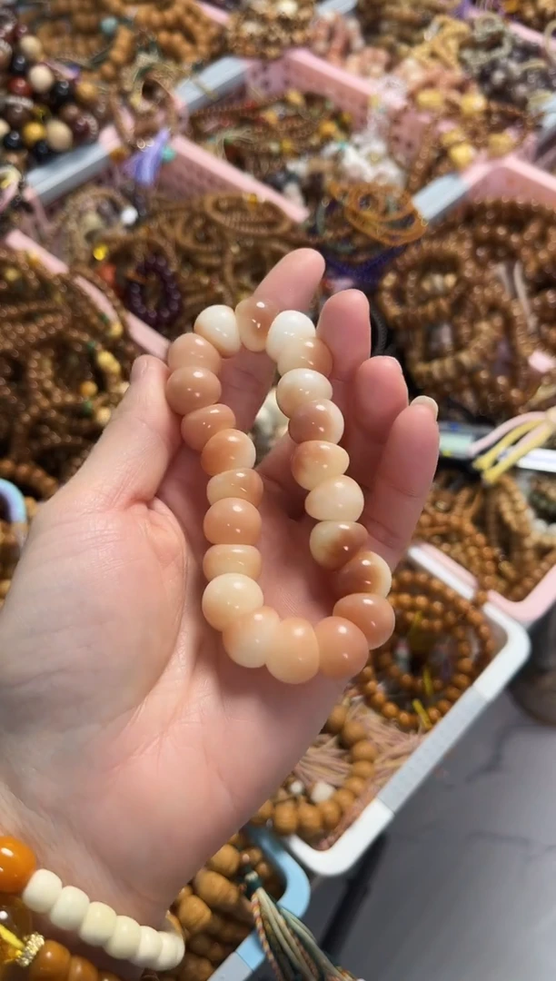 手串菩提根/象牙果菩提根蒜瓣大肠樱花粉手串