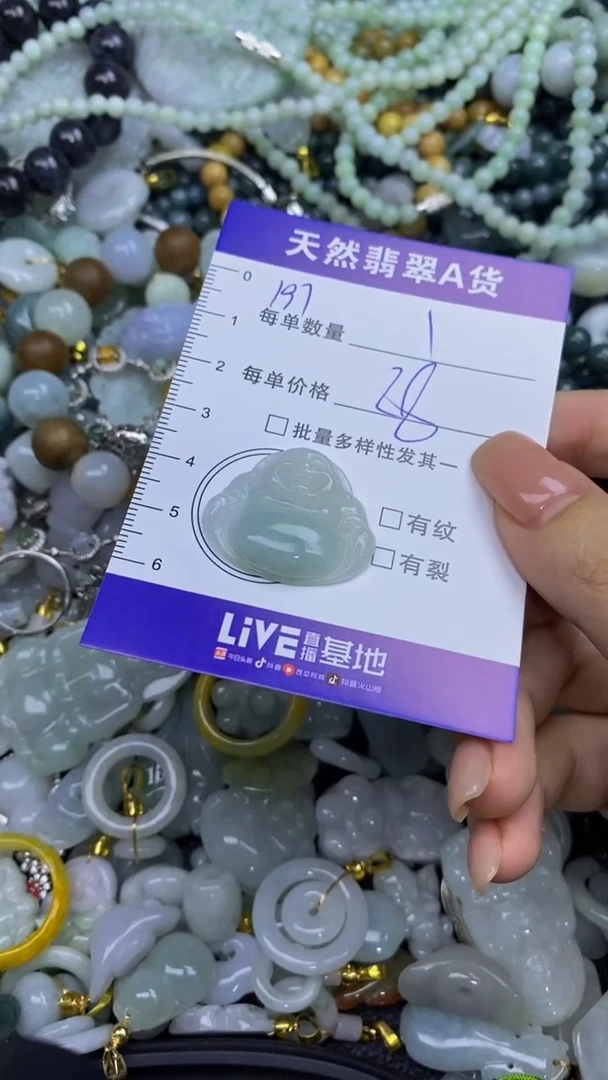 翡翠未镶嵌颈饰天然翡翠A货吊坠批量多样性发其一