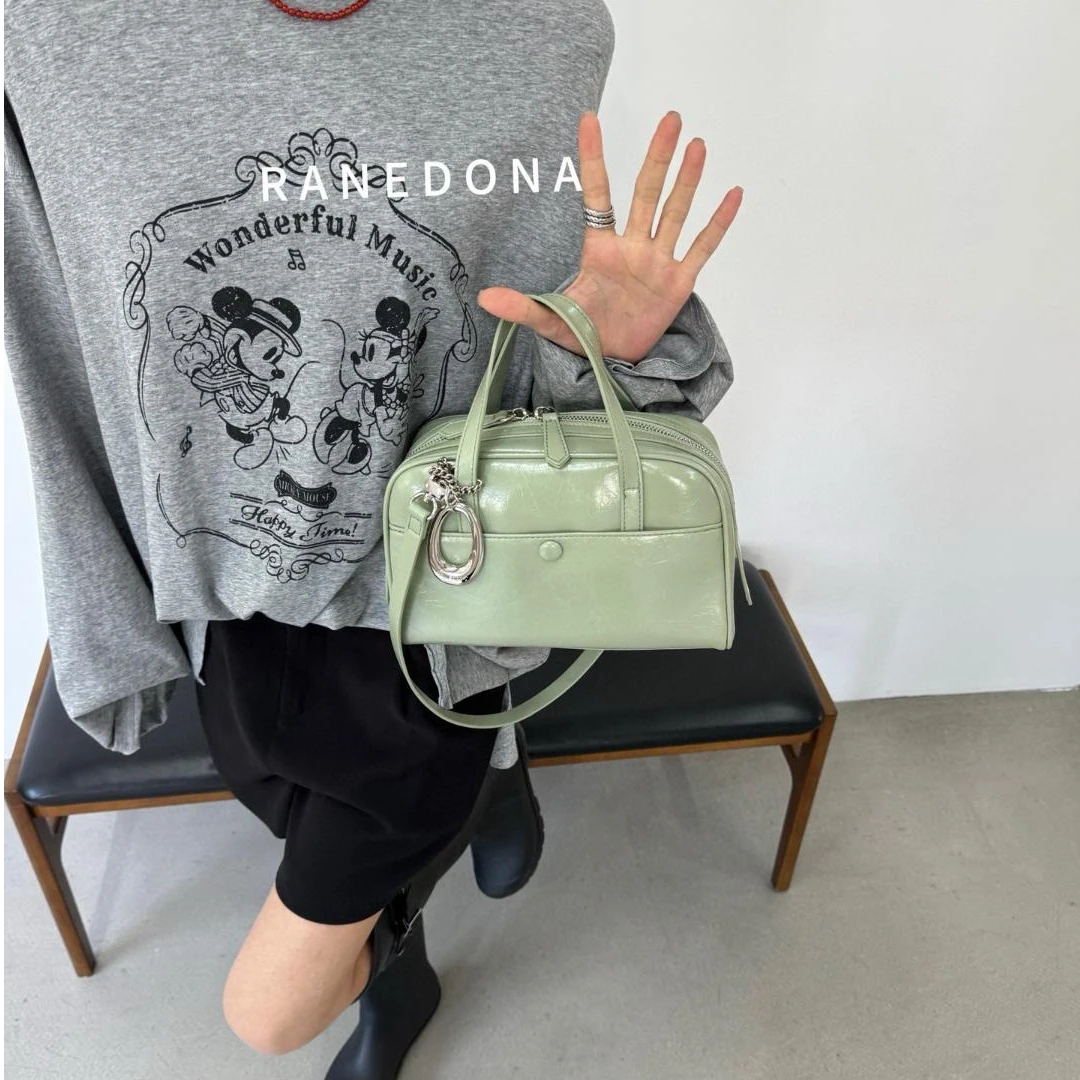 【Show Mi】SK-62735-豆绿-轻奢小众时尚百搭女士包sm