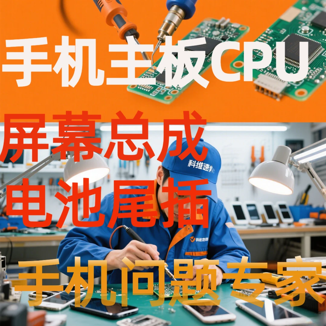 手机主板屏幕调检换电池修尾插内屏外屏后玻璃CPU换苹果主板CPU