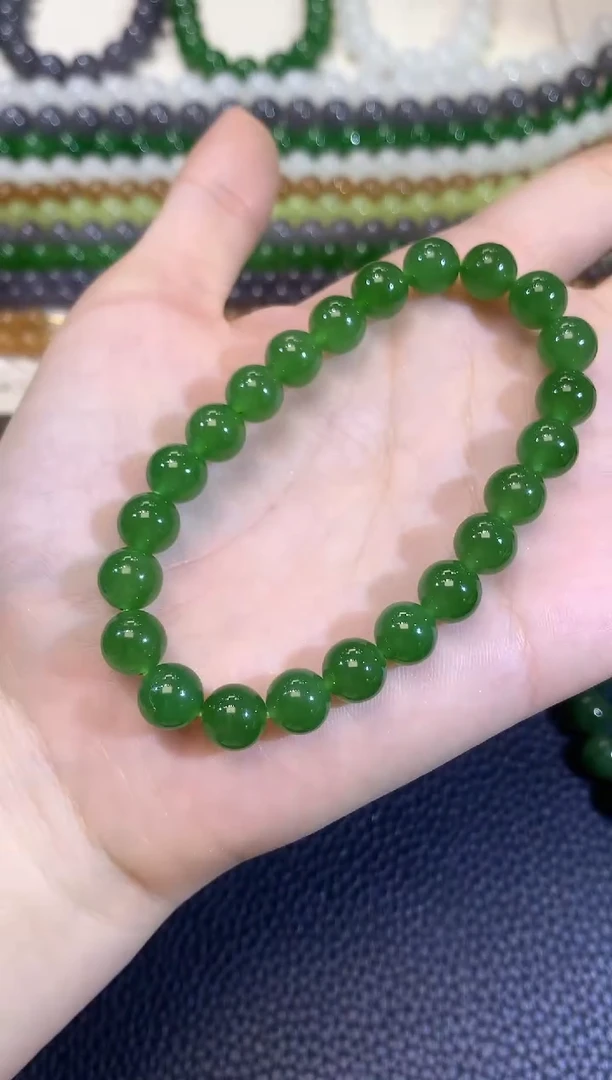 手串未镶嵌和田玉A48     多样性发一件