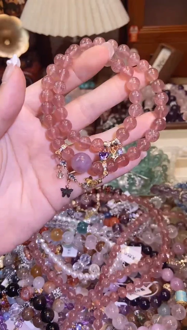 【闪购商品】石英质玉手饰未镶嵌6040