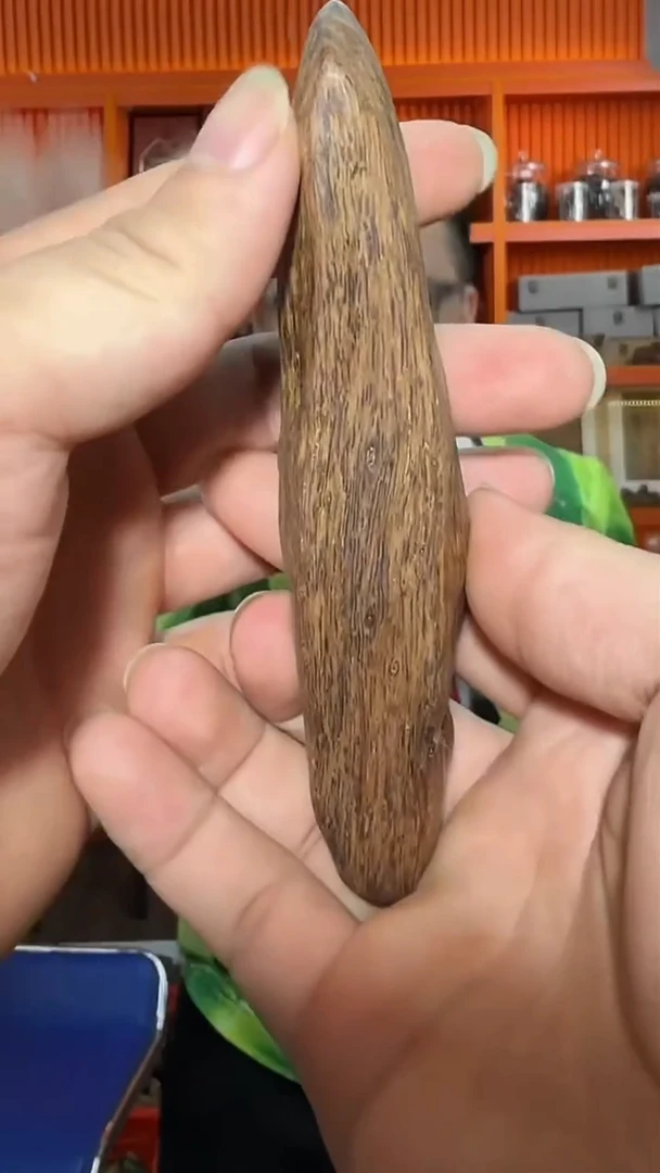 沉香手把件14号虎斑棋多样性发一