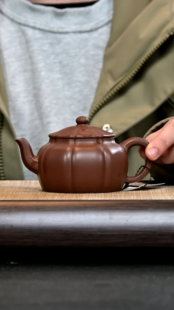 【闪购商品】紫砂茶壶@@1571马建庚葵莲