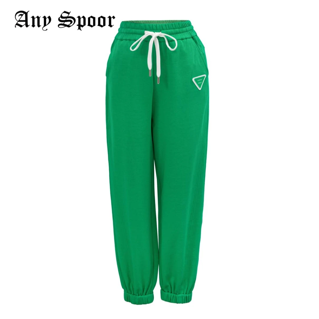 【ANY SPOOR】时尚百搭针织春夏休闲裤30190