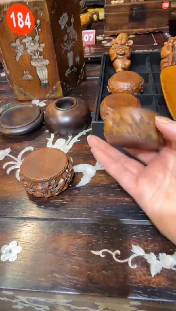 木黄杨木年年有余底座68.888888