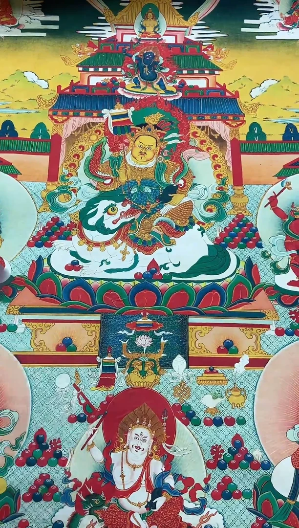 卷轴画精品挂饰 唐卡tk16059